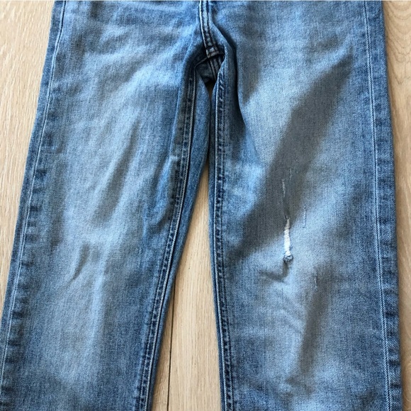 Aritzia Denim Forum The Arlo High Rise Straight Jeans Light Wash Size 23 - Picture 6 of 15